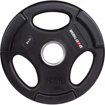 Sport-Thieme Hantelscheibe Wettkampf PU 15 kg schwarz