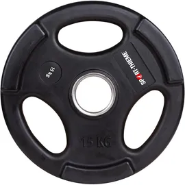 Sport-Thieme Hantelscheibe Wettkampf PU 15 kg schwarz