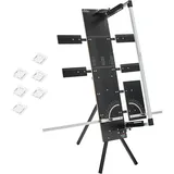 Vevor Styroporschneider, 200 W, Heißdrahtschneider mit 6 Nickel-Chrom-Heizdrähten, professionelles elektrisches Schneidewerkzeug mit 1150 mm max. Schnittlänge für Schaum, Schwamm, KT-Platten