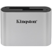 Kingston Workflow SD Reader Dual-Slot-Cardreader, USB-C 3.0 [Buchse] (WFS-SD)