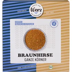Werz Braunhirse ganze Körner glutenfrei 500 g