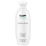 Klapp Cosmetics Klapp Clean & Active Exfoliator Lotion Oily Skin 250ml