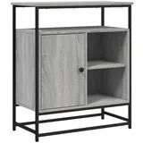 vidaXL Sideboard Grau Sonoma 69x35x80 cm Holzwerkstoff