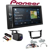 Autoradio Pioneer Touchscreen Rückfahrkamera für Hyundai i30 ohne OEM Navi