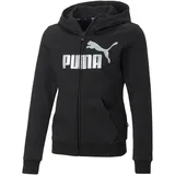 Puma Ess+ Logo Fleece-Kapuzenjacke Mädchen PUMA black 116