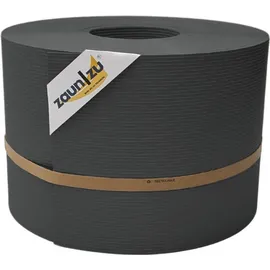 zaun|zu® zaun|zu Rille PP für Doppelstabmatte Zaunblende Anthrazit 50m