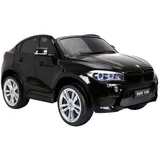 lean cars Elektro-Kinderauto BMW X6 schwarz (Kinerfahrzeug)