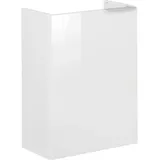 Fackelmann Waschbeckenunterschrank SBC Weiß 44 cm