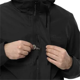 Jack Wolfskin Luntal 3in1 Jacke - Black - 2XL