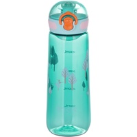 TITIROBA TKK 1005 Kinderflasche 500ml auslaufsicher, Tritan BPA-Frei einhändig bedienbare mit Sieb Trinkflasche Blau