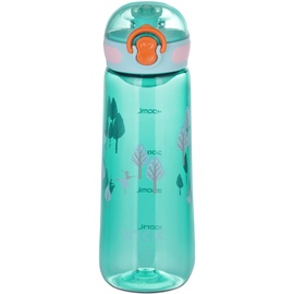 TITIROBA TKK 1005 Kinderflasche 500ml auslaufsicher, Tritan BPA-Frei einhändig bedienbare mit Sieb Trinkflasche Blau