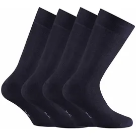 Rohner Socks Socken Bamboo 4er Pack Blau 43-46
