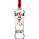 Smirnoff Red Label No.21 Vodka | Premium - Wodka | amerikanischer | handgefertigt in den USA | 37,5% vol | 700ml Einzelflasche | (Packung mit 6)