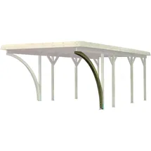 Karibu Rundbogen Carport Modell A 2 Stück kesseldruckimprägniert