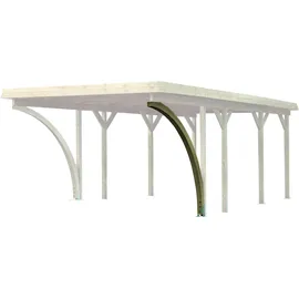 Karibu Rundbogen Carport Modell A 2 Stück kesseldruckimprägniert