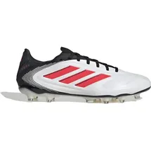 adidas Herren Fussball-Rasenschuhe Copa Pure 3 Pro, FTWWHT/LUCRED/CBLACK, 48