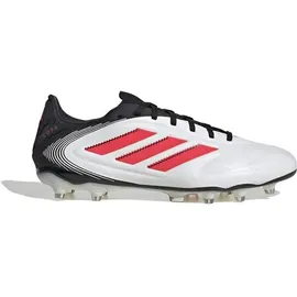adidas Herren Fussball-Rasenschuhe Copa Pure 3 Pro, FTWWHT/LUCRED/CBLACK, 48