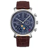 Carl von Zeyten Urach Analog Quarz Leder 42,0 mm CVZ0015BL