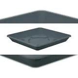geli Nora 25 x 25 x 3,5 cm Anthrazit