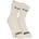 Sport-Socken 3 Beige/Schwarz 41-43