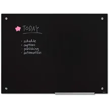 Showdown Displays Glasboard Scritto 120 x 90 cm Schwarz