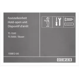 GEZE Rastfeststeller f.TS 3000/5000/Boxer Öffnungsw.max.130Grad