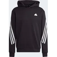 Adidas Herren Kapuzensweat Future Icons 3-Streifen, Black/White L