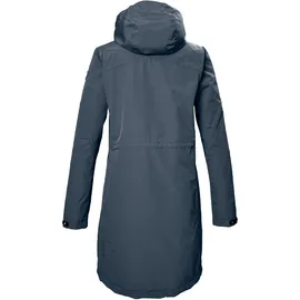 KILLTEC Damen Funktionsparka/Parka mit abzippbarer Kapuze KOS 30 WMN PRK, deep water, 38, 42918-000