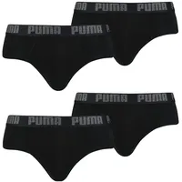 Puma Slip Puma Herren Slips Briefs im 4-er Pack schwarz XL