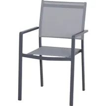 Siena Garden Leeds Stapelsessel 54 x 58 x 88 cm dunkelgrau 1 St.