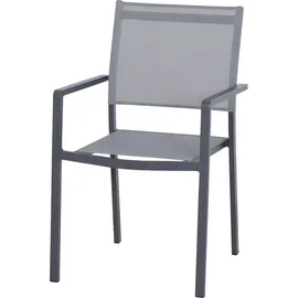 Siena Garden Leeds Stapelsessel 54 x 58 x 88 cm dunkelgrau 1 St.
