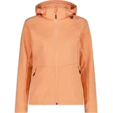 CMP Damen Zip Hoodie Jacke (Größe M, orange)