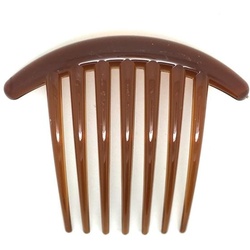 SOHO French Twist Einsteckkamm Seite Braun 