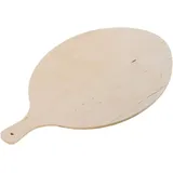 KESPER® Pizzaschieber Flammkuchenbrett aus Birkenholz, naturbelassen / 38 x 30 x 0,8 cm