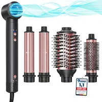 BESTOPE Pro Hairstyler 5 in 1 BESTOPE PRO - 110,000 RPM High-Speed Ionen Reisefön, Multi-Hair Styler Set,Zum Berufe Haarstyler Volumisieren, Automatischer Luft-Lockenstab