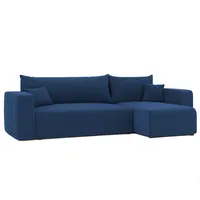 GREKPOL Sofa mit Schlaffunktion 145x248 Sofa 3 Sitzer - Ecksofa mit Schlaffunktion und Bettkasten - Eckcouch mit Schlaffunktion - Schlafsofa - Couch - Schlafsofa mit Bettkasten - Wohnzimmer Couch