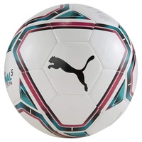 Puma 83313 Unisex – Erwachsene teamFINAL 21 Lite Ball290gFußball,White-RoseRed-OceanDepthsBlack,4