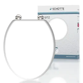 Schütte Holzkern WC-Sitz WHITE