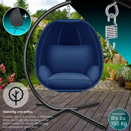 Kesser Luxe Hängesessel Blau