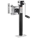 Anhängerheber, 2267 Kg Dynamische Tragkraft, Anhängerstütze, Reiseanhänger, Ausdrehstütze, 365 Mm Hebeständer Mit Griff Für Wohnwagenanhänger, Pferdeanhänger, Nutzanhänger Und Yachtanhänger