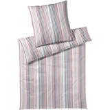 ELEGANTE Mako Jersey", Bettwäsche Drive (taupe), 155x220+80x80 cm