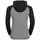 Odlo Active Warm Eco Kapuzenpullover - Black / Steel Grey Melange - 8 Jahre