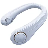 Tragbarer, Per Usb Aufladbarer Nackenventilator Ohne Rotorblätter, Kompakt, Elektrisch, Zum Umhängen Um Den Hals, Für Sportarten (laufen, Radfahren Usw.).