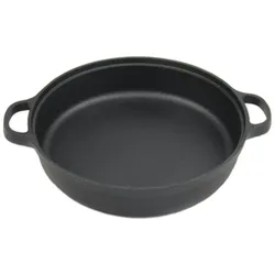 SANTOS BBQ Gusseiserne Pfanne Ø 30cm