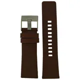 Diesel Uhrband Wechselarmband LB-DZ1618 Original Ersatzband DZ 1618 Uhrenarmband Leder 28 mm Braun