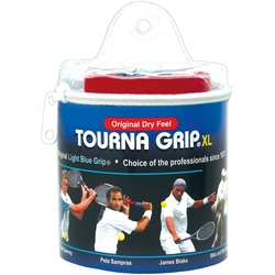 Tourna Overgrip Grip XL Tour Pack blau 30er Beutel