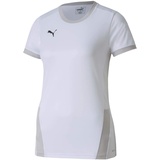 Puma Damen teamGOAL 23 Jersey W T-shirt, White-Gray Violet, L