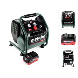 Metabo Power 160-5 18 ltx bl of Akku Kompressor 18 v 8,0 bar Brushless - 1x LiHD Akkupack 5,5 Ah - ohne Ladegerät