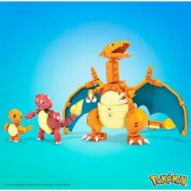 Mattel Mega Pokémon Glumanda Evolution Set 313-tlg. HFG06