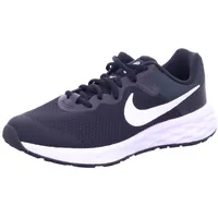 Nike Revolution 6 Kinder Black / White-Dark Smoke Grey